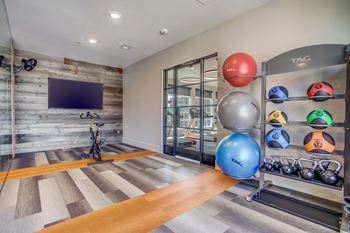 Yoga and spin room